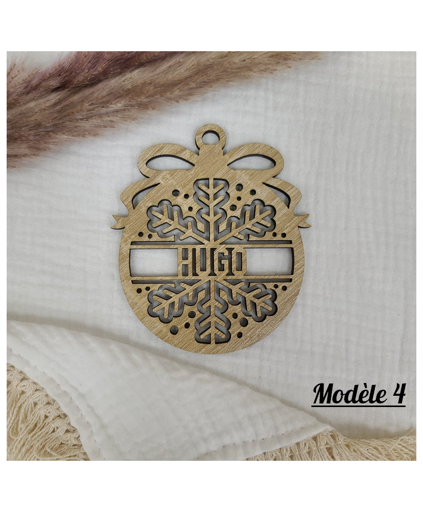 Boule De Noël Personnalisable Avec Photo - Souvenir En Verre Pour Décoration Mémoire - Cadeau Sympathie Perte D'un être Cher