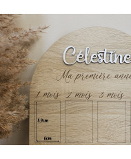 Cadre personnalisé "Ma première année"
