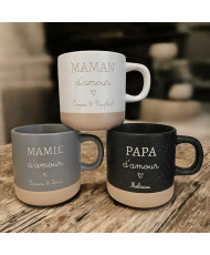 Tasse en céramique personnalisée
