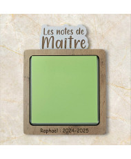 Support post-its personnalisés - maître